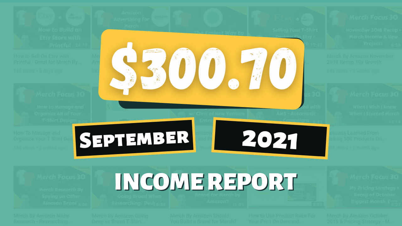 August 2021 Online Income Report