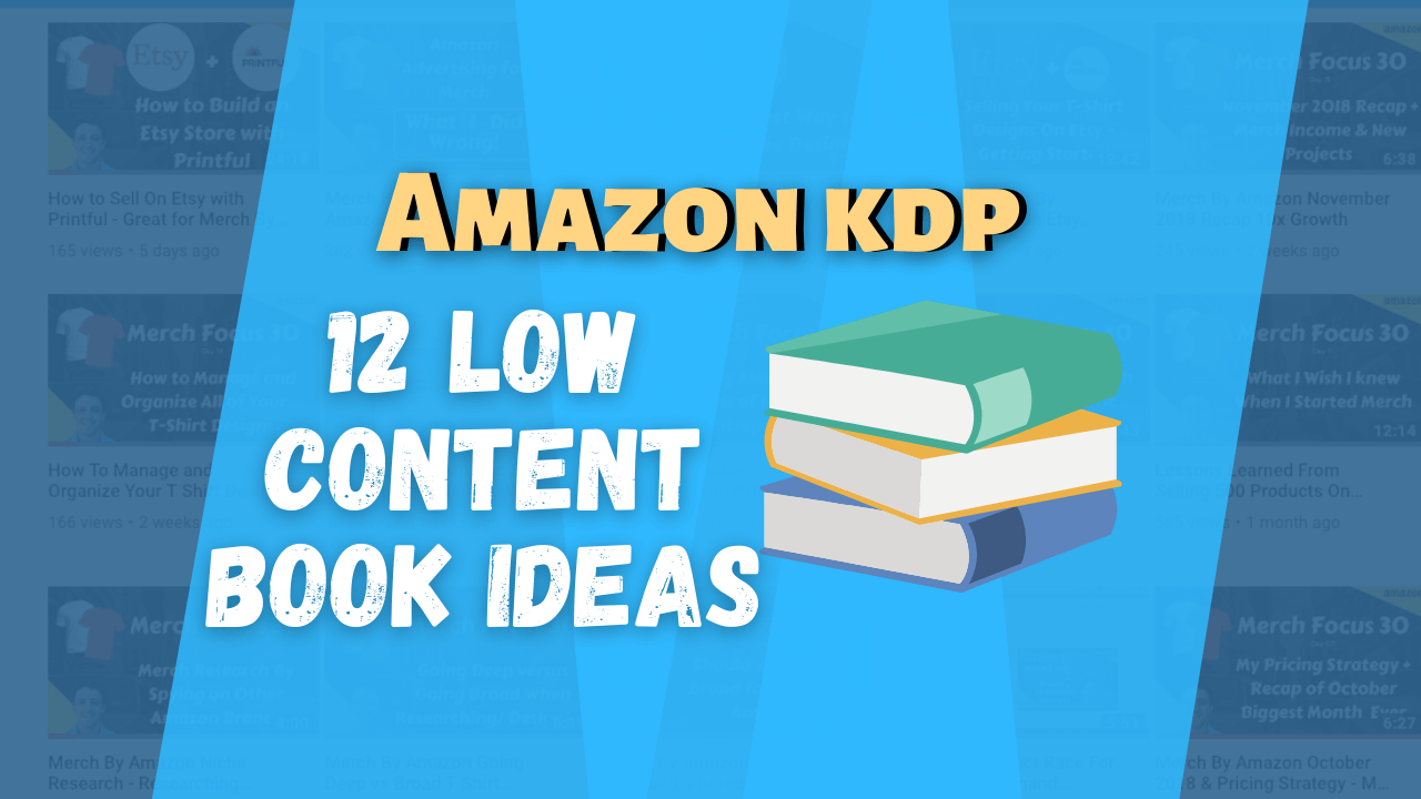 Amazon KDP Book Ideas Side Hustling Your Way To Success