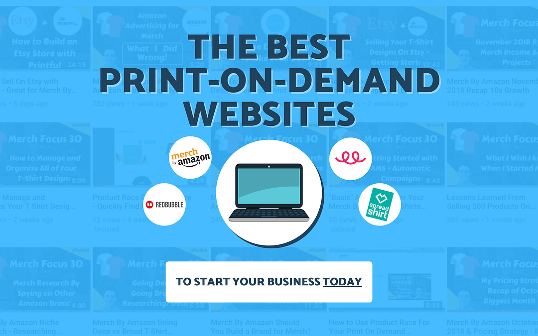 The Best Print On Demand Companies and Sites
